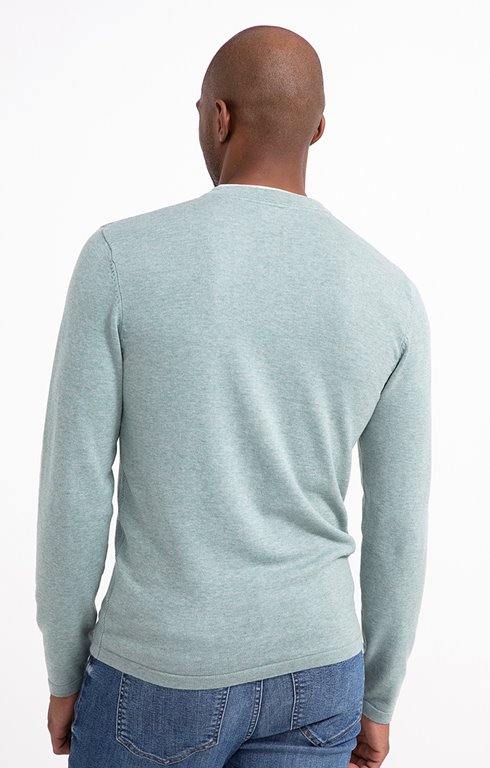Pull col tunisien uni jerti
