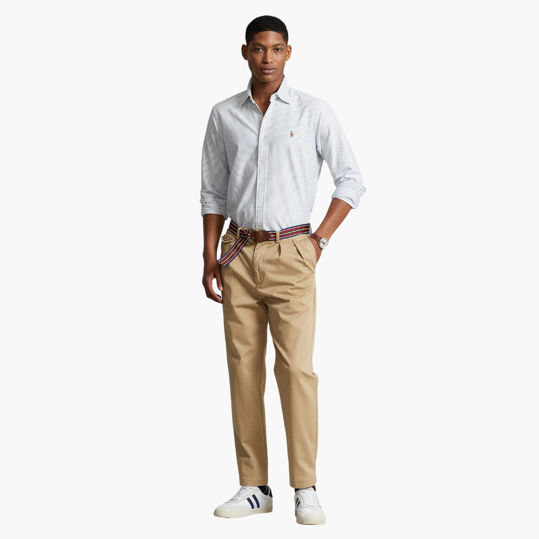 Chemise Oxford Slim Fit Polo R&L + Cadeau Exclusif