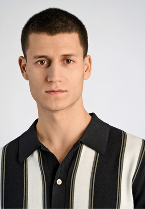 Polo Cardigan Premium Nuan