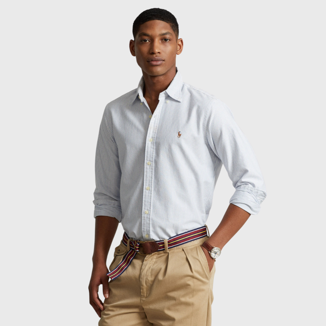 Lot de 3 Chemises Oxford Slim Fit Polo R&L