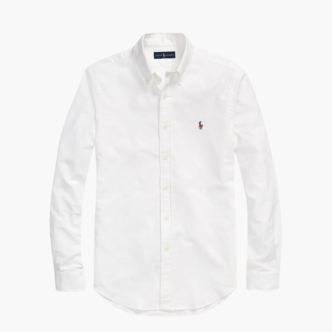 Chemise Oxford Slim Fit Polo R&L + Cadeau Exclusif