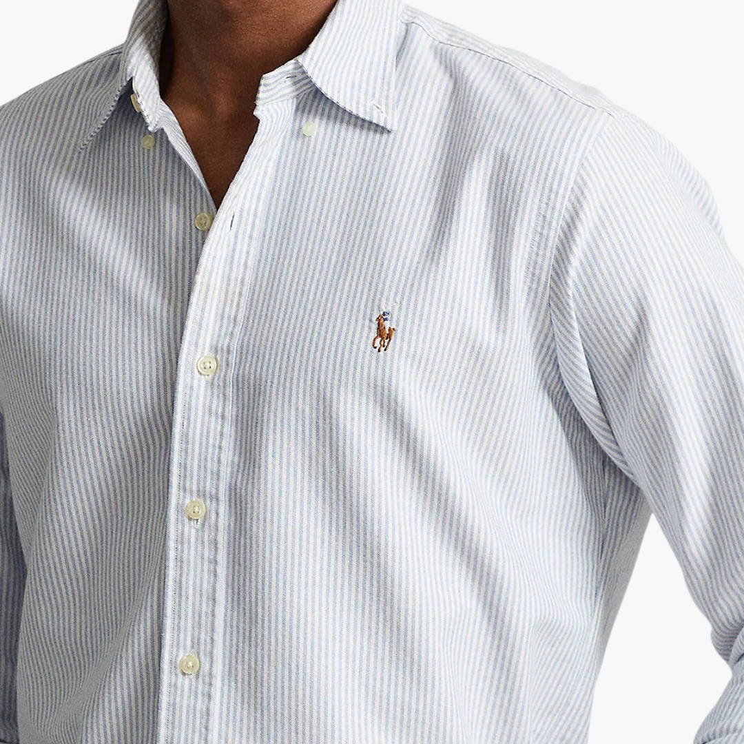 Chemise Oxford Slim Fit Polo R&L + Cadeau Exclusif