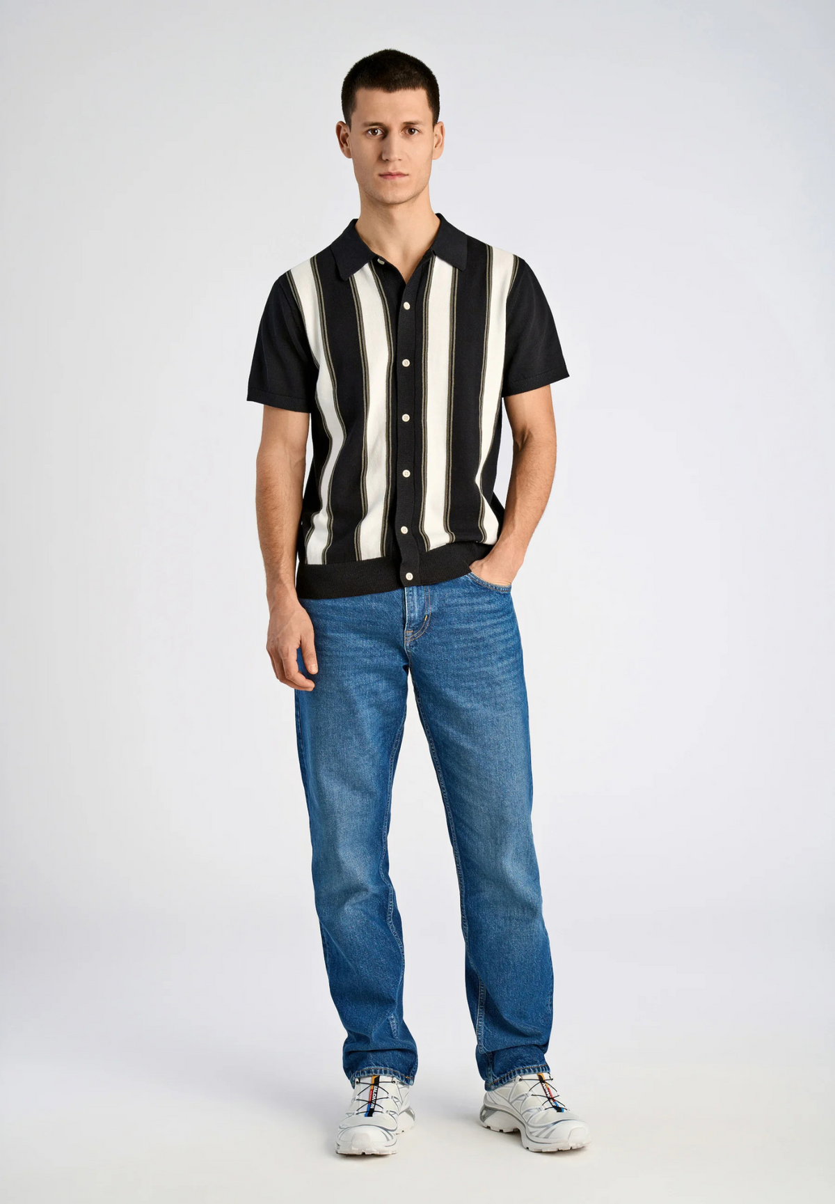 Polo Cardigan Premium Nuan