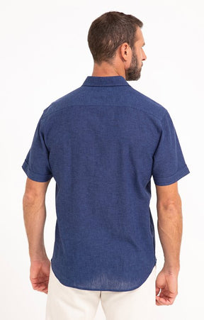 Chemise manches courtes unie Colin