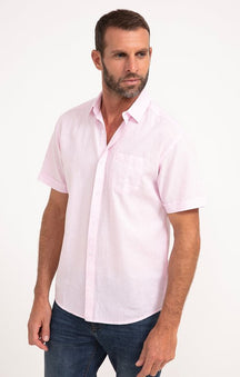 Chemise manches courtes unie Colin