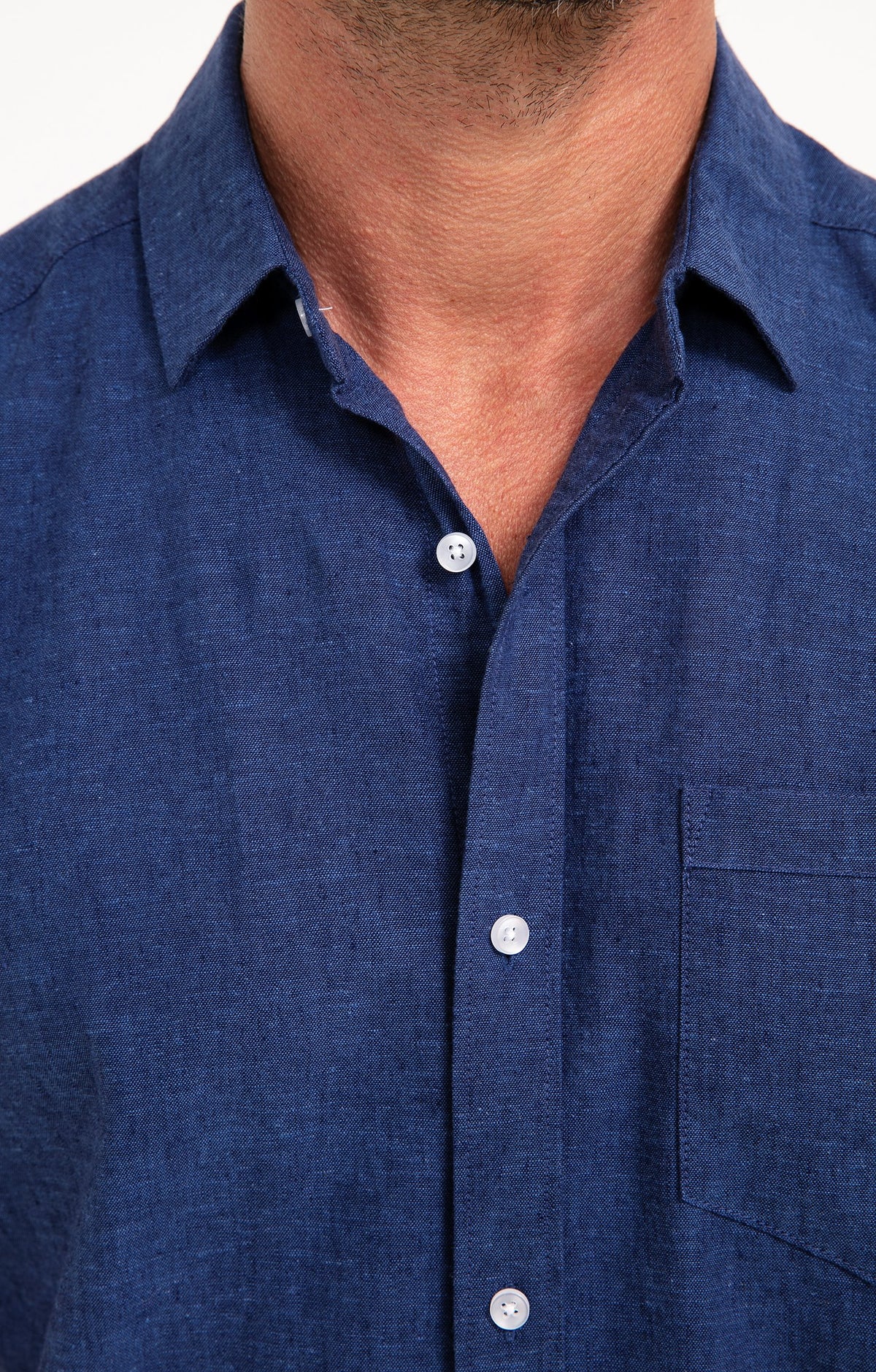 Chemise manches courtes unie Colin